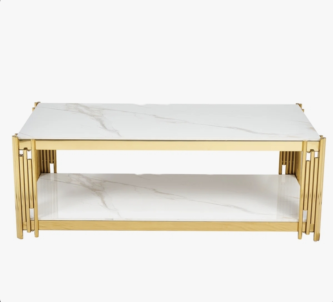 Oak & Aura's Four Leg Coffee Table with Storage