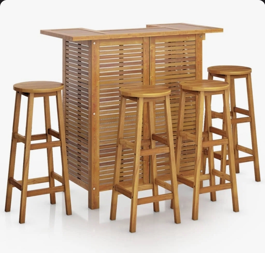 Oak & Aura's Bar Set