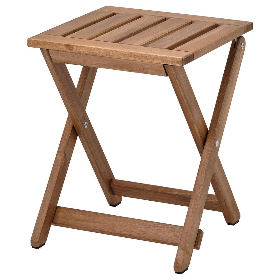 Oak & Aura's Stool, outdoor, foldable 37x45 Cm