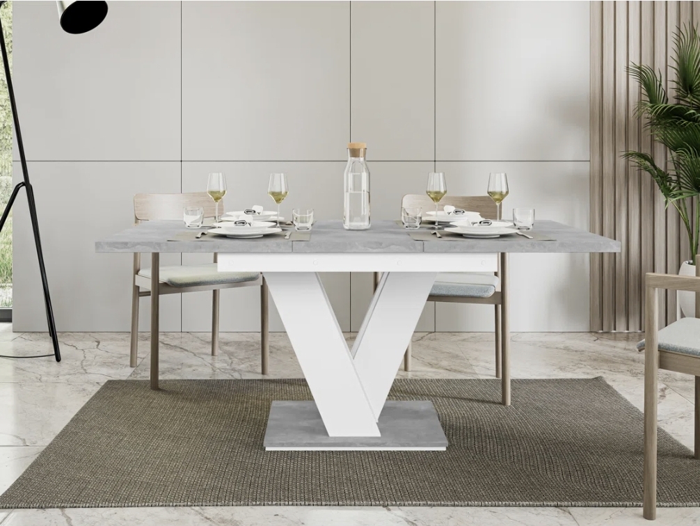 Oak & Aura's Extendable Dining Table