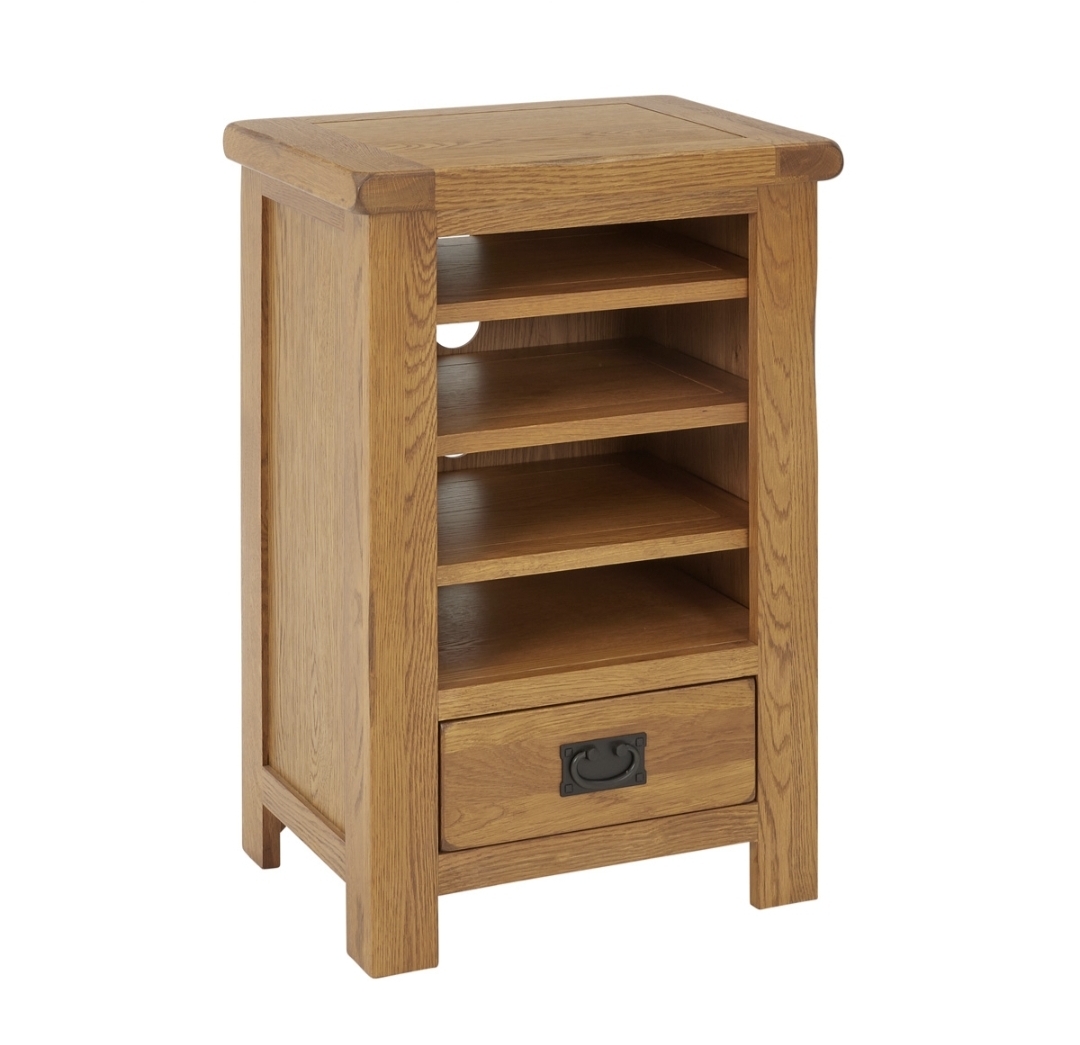 Oak & Aura's Hi-Fi Media Shelf Unit Stand